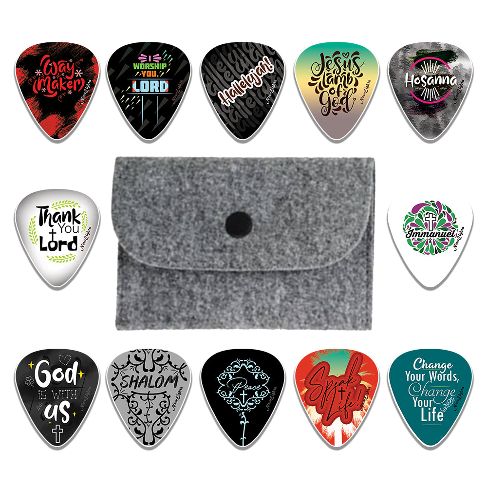 Christian Way Maker Guitar Picks (12-Pack)