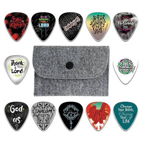Christian Way Maker Guitar Picks (12-Pack)