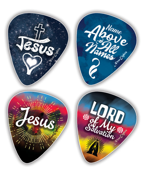Bible Verse Guitar Picks - Love Like Jesus (12-Pack)