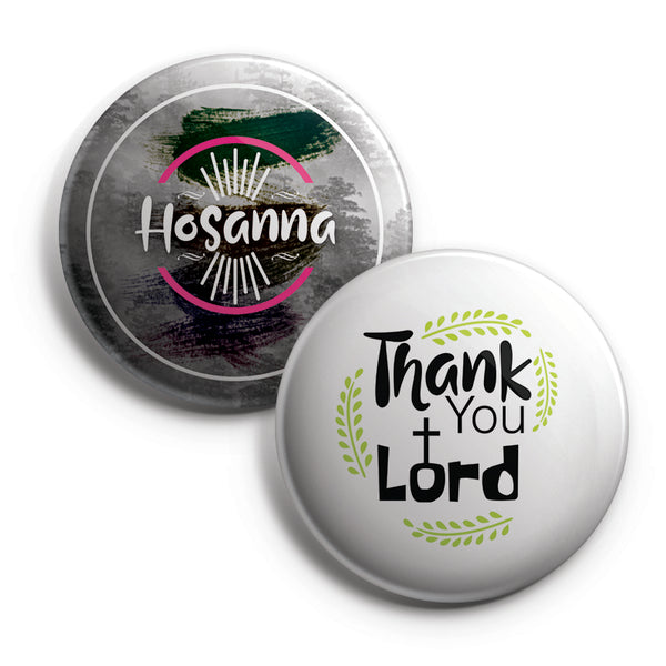 NewEights Religious Pinback Buttons - Way Maker (10-Pack) - Large 2.25" VBS Sunday School Easter Baptism Thanksgiving Christmas Rewards Encouragement Gift Token for Boys, Girls, Teens & Adults