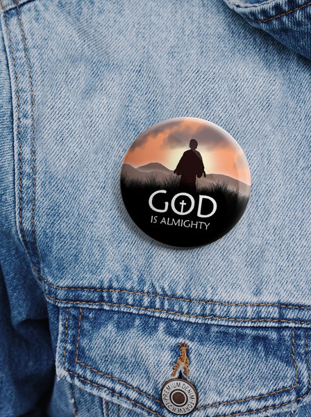 "Religious Pinback Buttons - Amazing Grace (10-Pack) - Large 2.25"" VBS Sunday School Easter Baptism Thanksgiving Christmas Rewards Encouragement Gift Token"