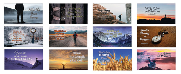 Devotional Bible Verse Postcards (36-Pack)