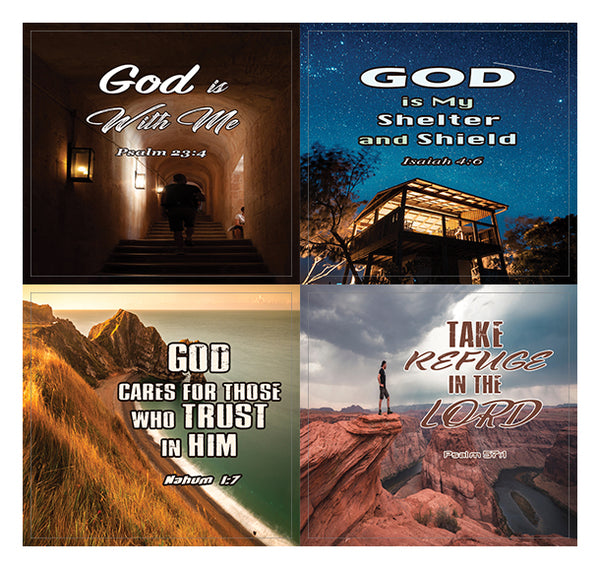Religious Stickers on God's Guidance (5-Sheet)