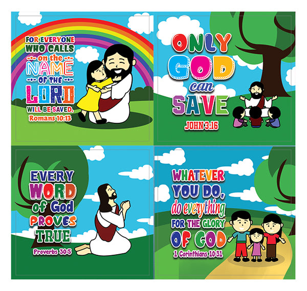 Jesus is the Only Way Stickers