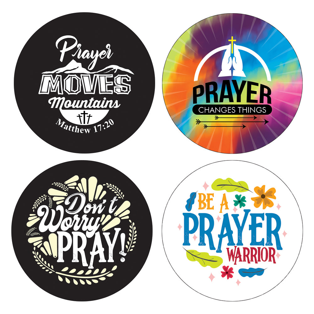 Prayer Essentials Sticker Prayer Stickers (5-Sheet) – New8Store