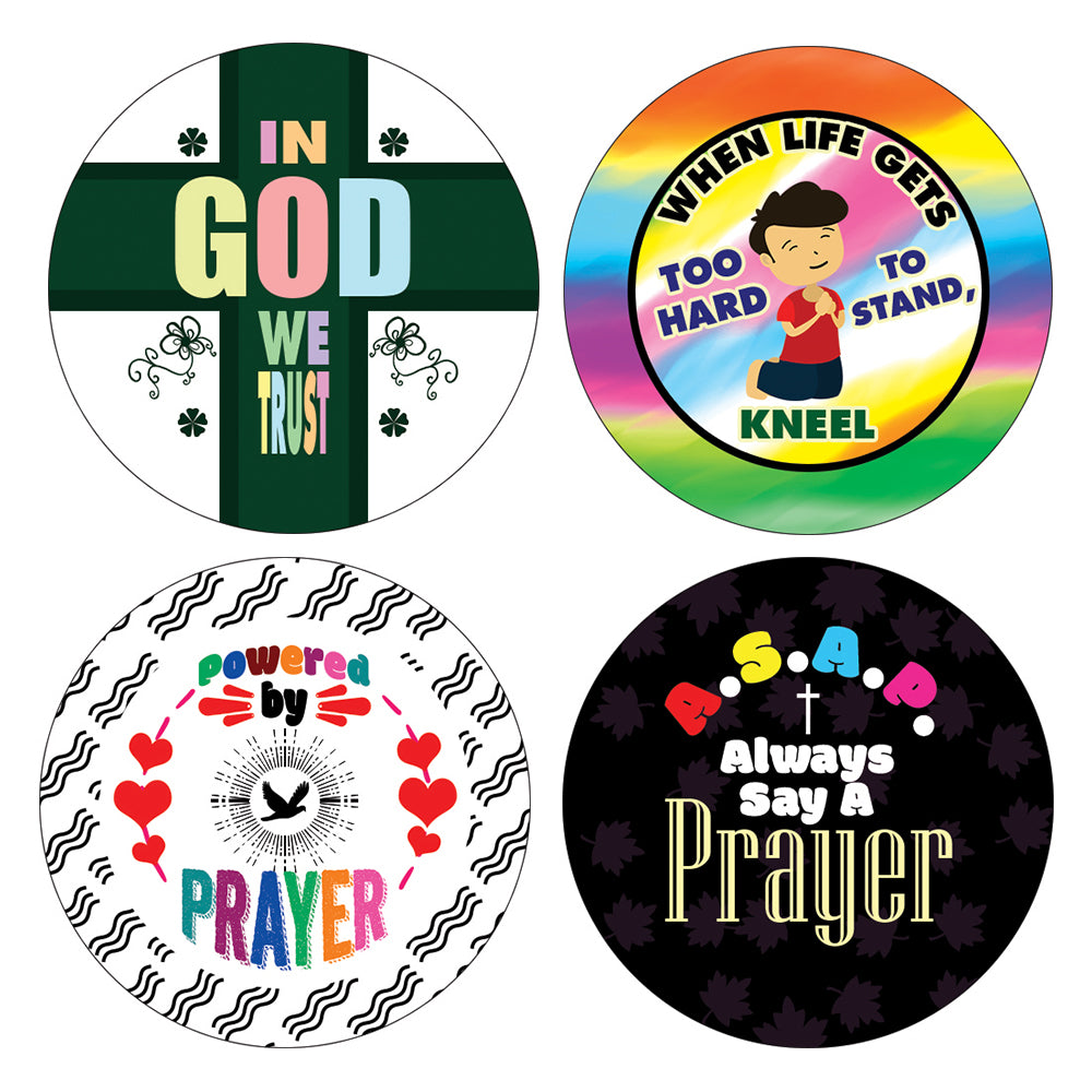 Christian Prayer Stickers for Kids (10-Sheet) – New8Store