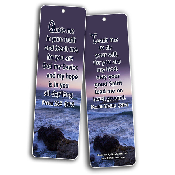 Powerful Bible Verses to Live by Bookmarks NIV (60-Pack) - Compilation of Motivational Bible Verses
