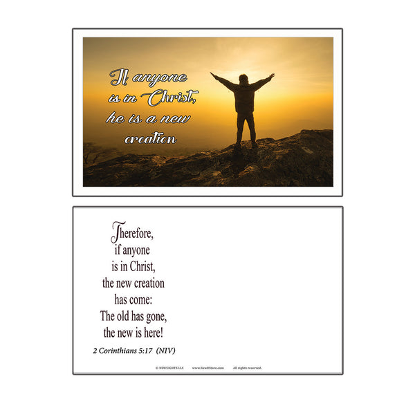 SALVATION CHRISTIAN POSTCARDS (30-Pack) - PERFECT GIVEAWAY FOR MINISTRIES AND SUNDAY SCHOOLS