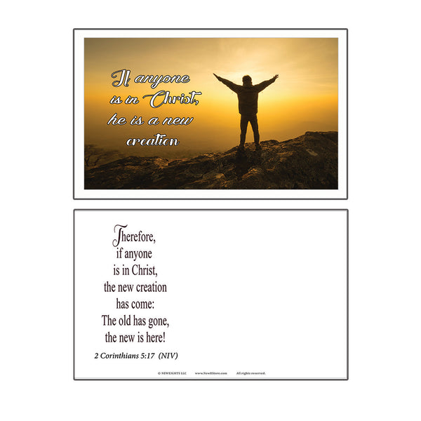 SALVATION CHRISTIAN POSTCARDS (60-Pack) - GREAT REMINDER FOR EVERYONE ABOUT THE GIFT OF SALVATION