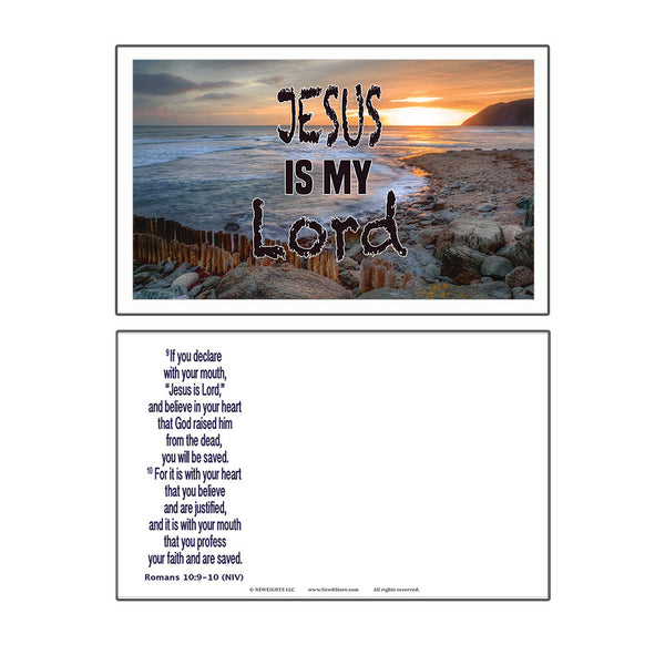 SALVATION CHRISTIAN POSTCARDS (60-Pack) - GREAT REMINDER FOR EVERYONE ABOUT THE GIFT OF SALVATION