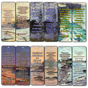 Spanish Scriptures Bookmarks to Encourage Your Men and Women (RVR1960) (60-Pack) - Handy Spanish Bible Verses About Success Collection