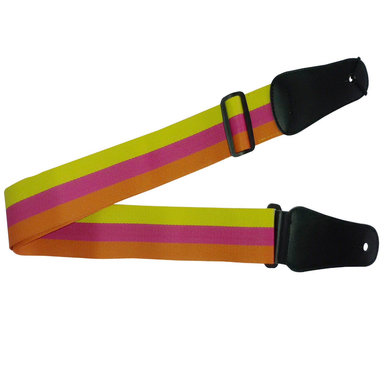 NewEights Melody Comfortable Guitar Strap with Leather End for Girls Women - Best for Acoustic, Classical and Electric Guitars